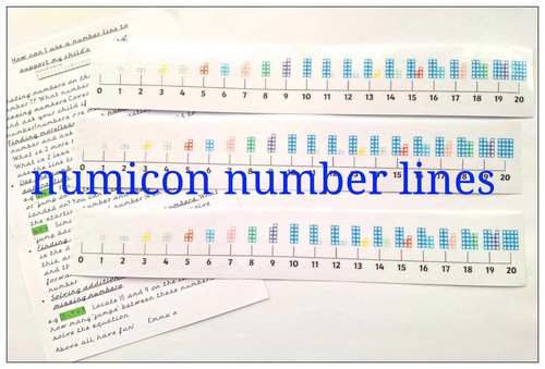 Numicon laminated number - -,