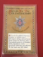 WW1 MILITARY BADGE GREETINGS