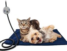  Namsan Pet Heating Pad 24 x 18 Inch Pet Heating Blanket with 7 Level Adjustable