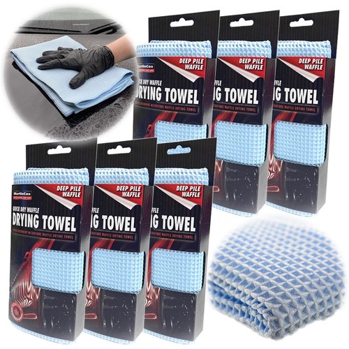 Waffle microfibre drying towel - drying,