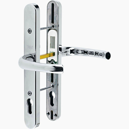 Polished silver lever - polished, door