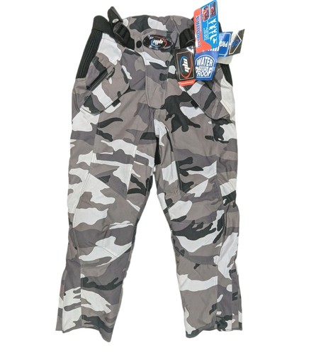 Motorbike trousers camo grey - motorbike,