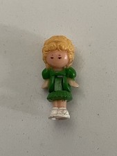 Vintage 1991 Polly Pocket Polly’s Dream World - polly in green dress 