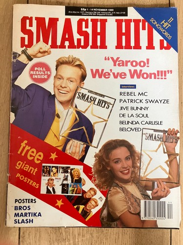 Smash hits magazine - smash, 1st