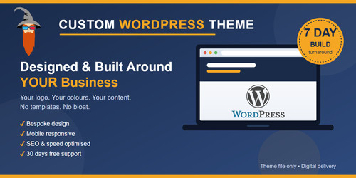 Custom wordpress theme for - wordpress,