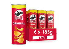 Pringles Original Sharing Crisps 6x185g Full Case
