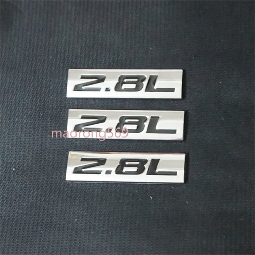 Chrome silver 8l black - 2.8l,