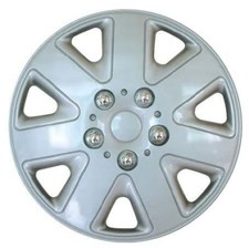 Set of 4 14" Silver Wheel Trims / Hub Caps fits Ford Focus Mondeo Fiesta KA