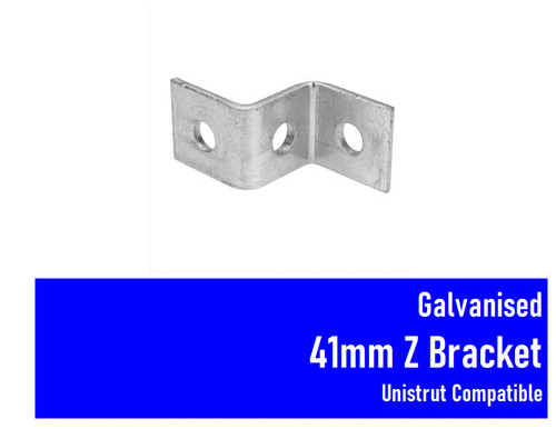 Galvanised 41mm channel - galvanised, z