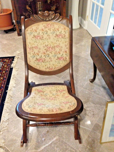 Antique victorian dark wood - dark,