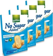 Gullon No Added Sugar Whole Grains Breakfast Biscuits, Cookies 216g Gift (1-20)
