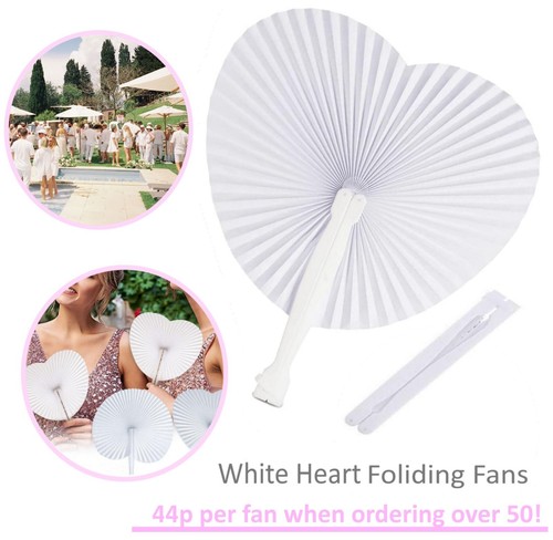 White paper heart - heart, folding