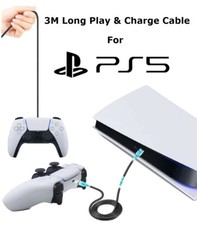 3 Meter Long USB Play and Charge Charging Cable for PS5 PlayStation 5 Controller