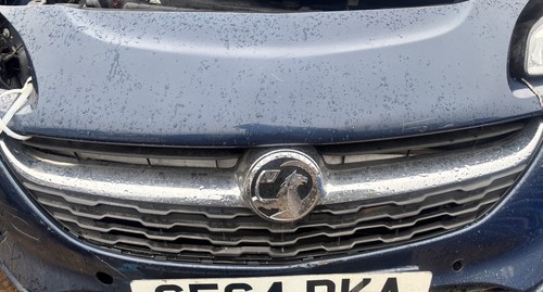 Vauxhall corsa front upper - front,