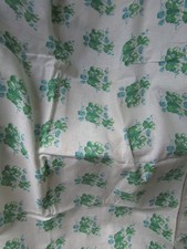 Vintage Unused 1930s Floral Fabric 34" Wide x 150" Long