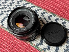 Canon FD 50mm f1.8 Prime Lens