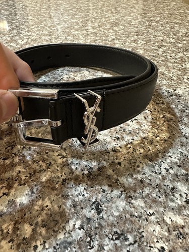 Ysl womens silver belt - ysl,