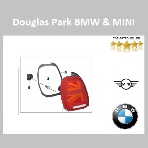 Genuine mini tail light - tail, light,