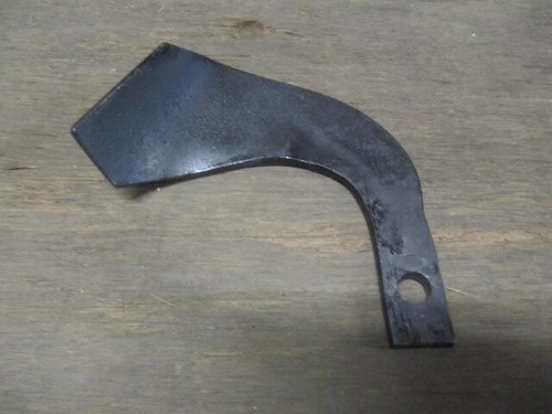Rotavator right tine single - right,