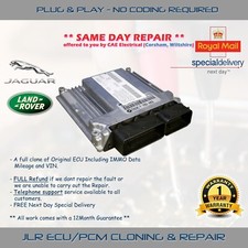 JAGUAR / LAND ROVER JLR ECU/PCM REPAIR/CLONE & DATA TRANSFER SERVICE