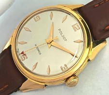 16 JEWELS MADE IN USSR POLJOT WIND UP MEN'S VINTAGE WATCH MINT CONDATION.