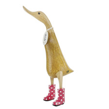 DCUK Lg Welly Ducklet Spotty