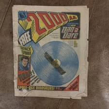 2000 A.D. Prog #1 (1977) 1st Dan Dare, 1st Tharg.  No gift