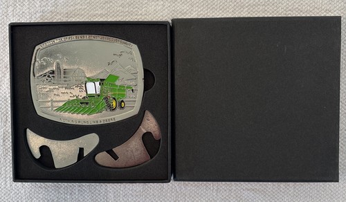 John deere harvester - john, works
