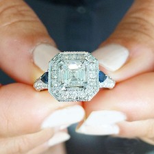GIA Certified Natural Asscher