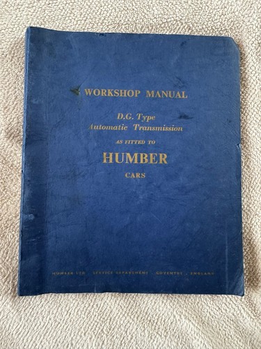 1964 humber type - dg,