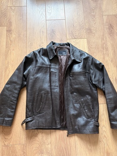 Men genuine leather - genuine, jacket