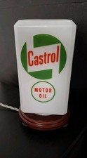 Castrol Motor Oil Square Oil Gas Petrol Pump Globe | Oil and Petrol Memorabilia