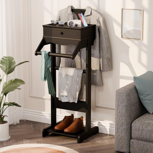 Wooden valet stand for men - valet,