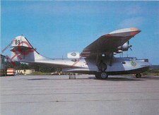 Picture Postcard- SWEDISH AIR FORCE CATALINA FLYING BOAT [AEP]