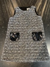 Children’s black and white tartan  Milly minis Dress