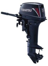 TOHATSU 15HP 2-Stroke Tiller