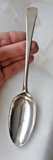 18TH CENTURY c1780 SCOTTISH PROVINCIAL SOLID SILVER TABLE SPOON GORDON ABERDEEN