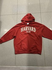 Harvard 1636 Red Hoodie Mens