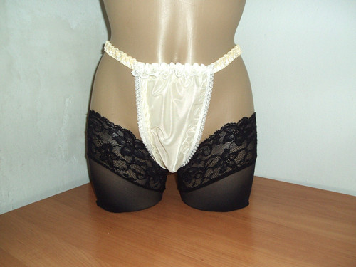 Sissy glossy nylon discreet - glossy,