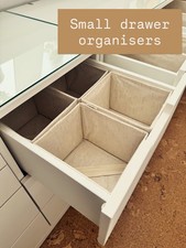 4 SMALL Drawer Storage