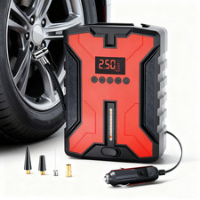 Car Tyre Inflator Pump Digital Portable Tyre Air Compressor Pump 12V Electric UK