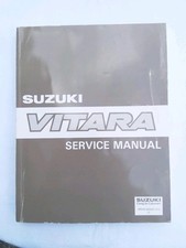 Suzuki Vitara Service Manual dated 1992