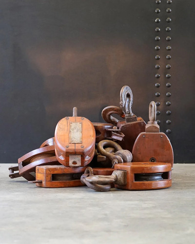Large ships pulley block - large,