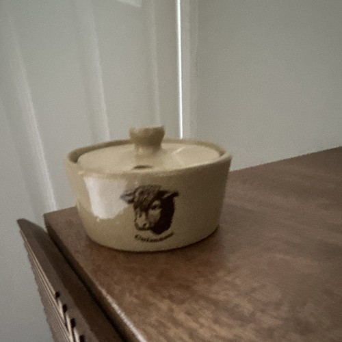 Moira stoneware round butter - moira,