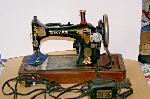 Vintage singer sewing machine - vintage,