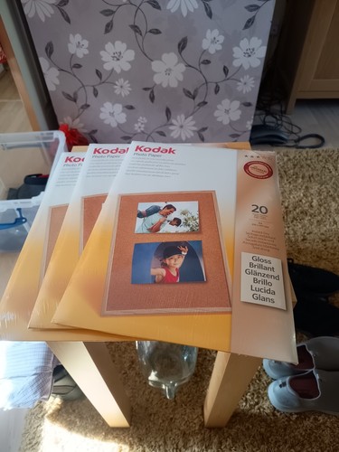 Kodak glossy photo - glossy, paper