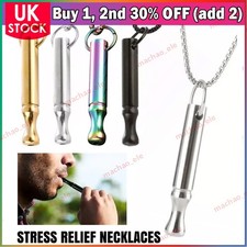 Stress Relief Necklaces Breathlace Quit Smoking Anti Vaping Breathing Necklace~