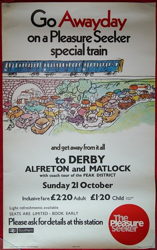 Awayday train derby - awayday,