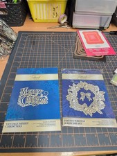 Christmas Wreath Die And Merry Christmas Die Set Tattered Lace