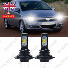 For Vauxhall Upgrade H7 XENON LED HEADLIGHT BULBS CONVERSION Kit 6000K WHITE 2PC